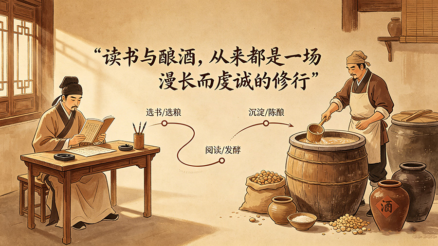 书香伴酒韵,匠心润初心